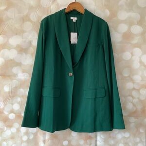 J.Jill Green Blazer Jacket